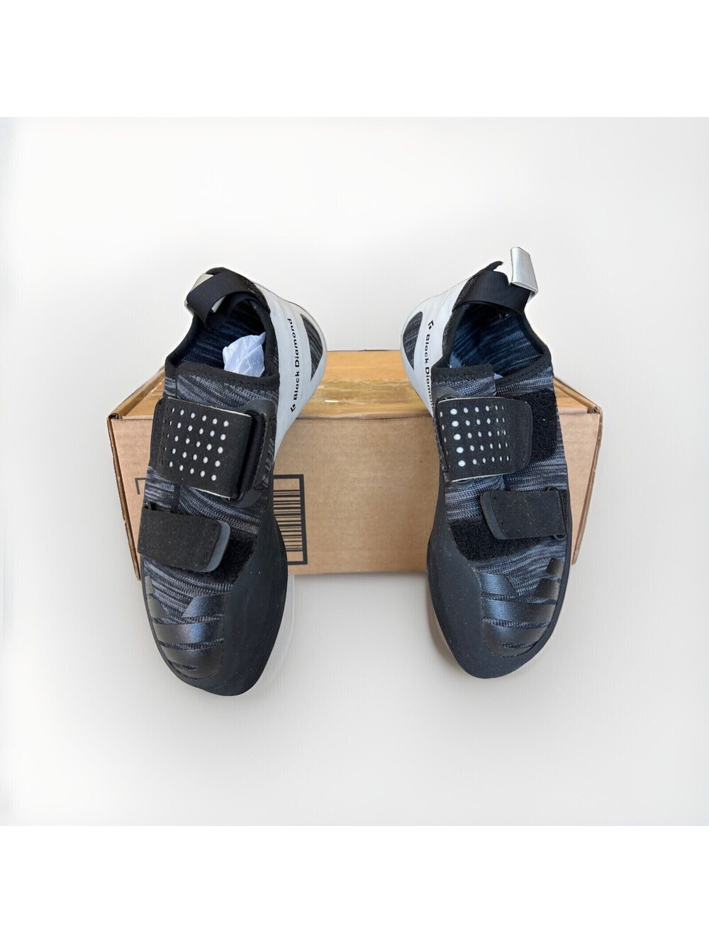 Black Diamond Zone Men 8.5 Women 9.5 High Volume Unisex Climbing Shoe Aluminum